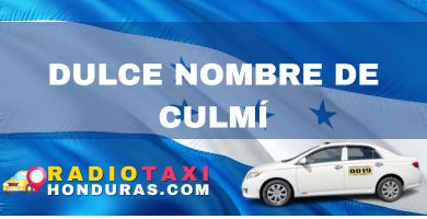 radio taxi Dulce Nombre de Culmi honduras