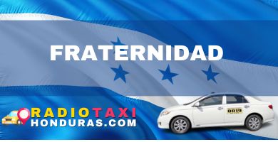 radio taxi Fraternidad honduras