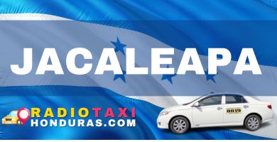 radio taxi Jacaleapa honduras