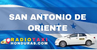 radio taxi San Antonio de Oriente honduras