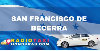 radio taxi San Francisco de Becerra honduras
