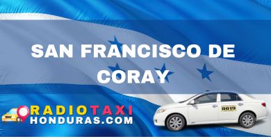 radio taxi San Francisco de Coray honduras