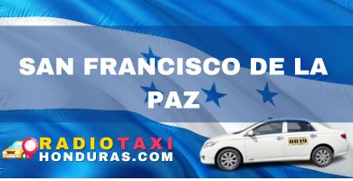 radio taxi San Francisco de La Paz honduras