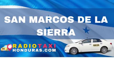 radio taxi San Marcos de La Sierra honduras