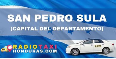 radio taxi San Pedro Sula capital del departamento honduras